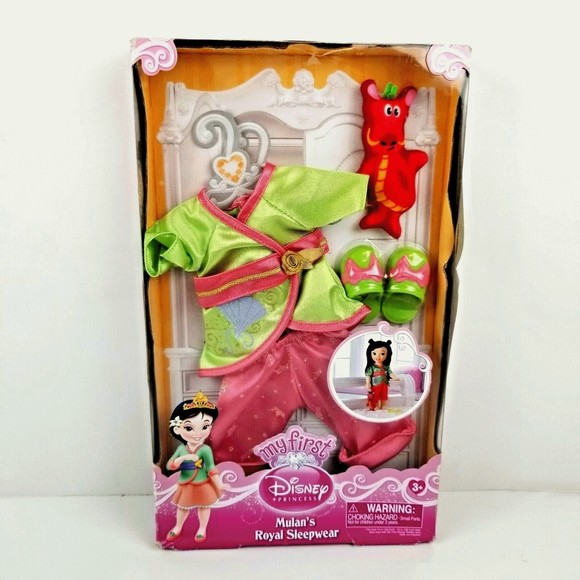 My First Disney Princess Mulan's Royal Sleepwear Outfit Set NEW - Picture 1 of 11